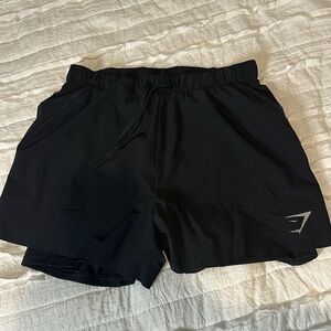 Women’s gymshark shorts with under short